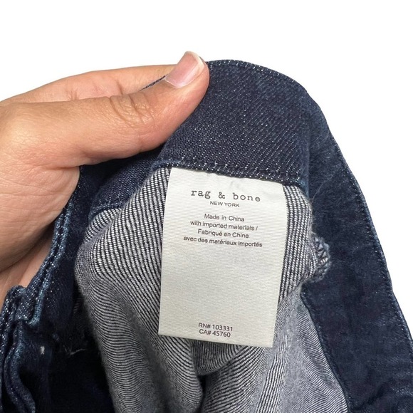 rag & bone Peyton Engineered Bootcut Dark Wash Jeans‎ - Picture 11 of 13